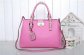 Prada 8019 Calf Leather Bag In Pink