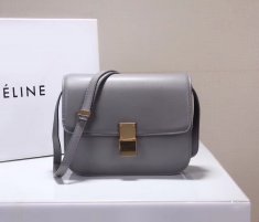 Celine Classic Box Bag 23cm Grey