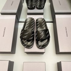 Balenciaga flat shoes lambskin full black