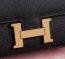 Hermes Constance Bag 23cm Epsom Leather Black Gold
