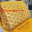 Goyard Cosmetic Bag Yellow Toiletry Case