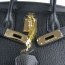 Hermes Birkin 30cm Togo leather Handbags black gold