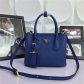 Prada Shoulder Bag 2758 Saffiano Leather 25cm Blue