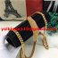 YSL Small Tassel Chain Bag 17cm Suede Leather Black