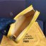 Goyard Cosmetic Bag Yellow Toiletry Case