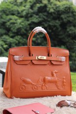 Hermes Birkin Horse Togo Leather Orange 35cm