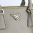 Prada Galleria Bag 1801 Saffiano Leather 30cm Grey