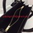 YSL Black Downtown Tote Cow Leather Bags