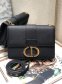 Dior Montaigne black leather bag 9203