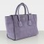 Prada 2619 purple genuine leather Tote bag