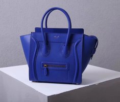 Celine Large Luggage Tote Bag 30cm Blue