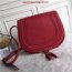 Chloe Marcie Crossbody Bag Red Size 19cm and 24cm