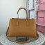 Prada Leather Handbag 2970 Brown