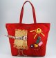Prada 89277 handbag in red