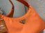 Prada Hobo Re-Edition 2000 Nylon Vintage Bag Orange