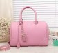 Prada Leather Handbag 2214 Pink