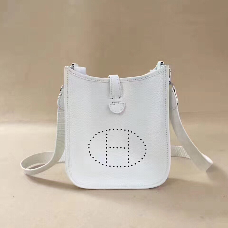 Hermes Mini Evelyne TPM Bag White [Hermes-1418] - $176.50 : Wholesale ...